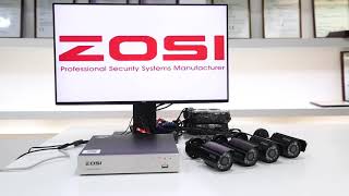 1080P Security Camera 5MP Lite DVR System with  1TB Hard Drive -ZOSI Security System