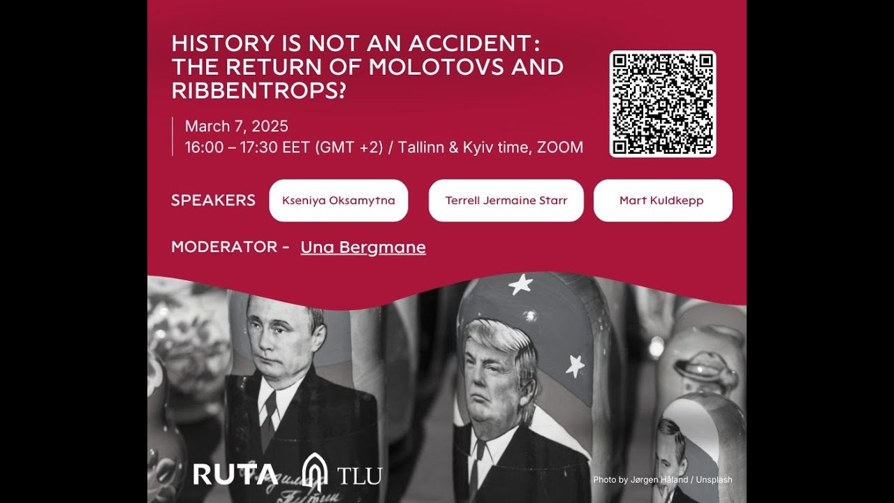 History is not an accident: the return of molotovs and ribbentrops?