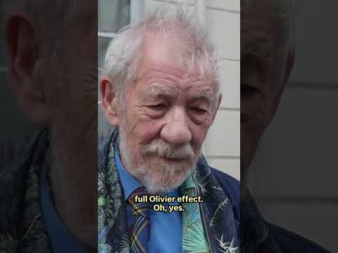 Ian McKellen honors home of Laurence Olivier