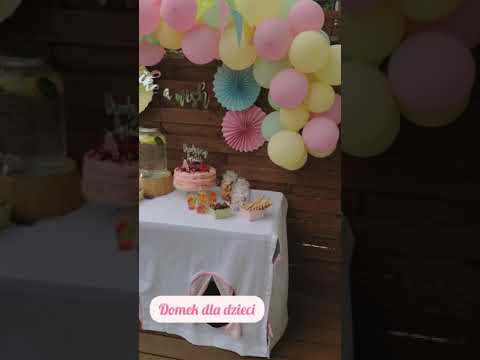 Garden party dla dzieci - urodziny w ogrodzie