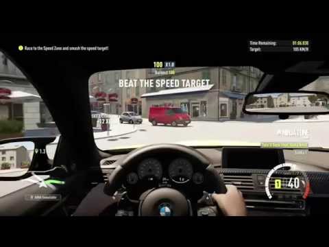 Forza Horizon 2 bucket list 3rd set #9 Hit the Sisteron switchback at 105km/h in a BMW M4 2014