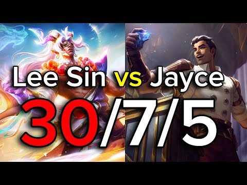 570AD Lee Sin Top vs Jayce Full Game POV S14
