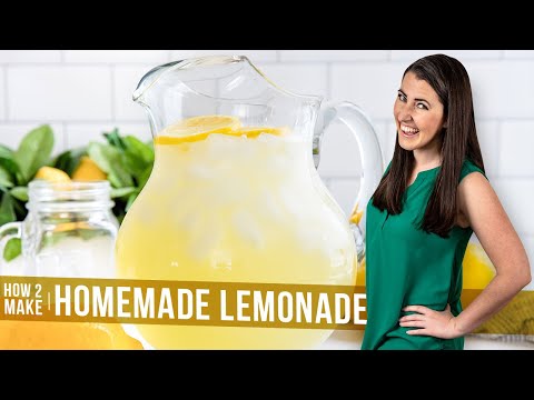 How to Make A Homemade Lemonade Recipe | The Stay At Home Chef