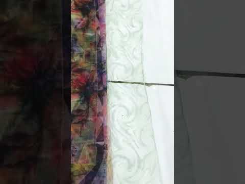 Organza Digital Printed Fabric