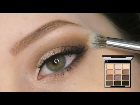 Cut crease smokey eyeshadow tutorial | Milani soft and sultry eyeshadow palette