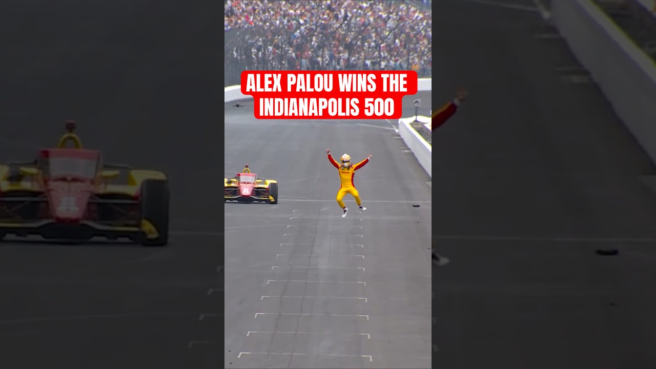 Racing immortality secured 🥛 #indycar #racing #alexpalou
