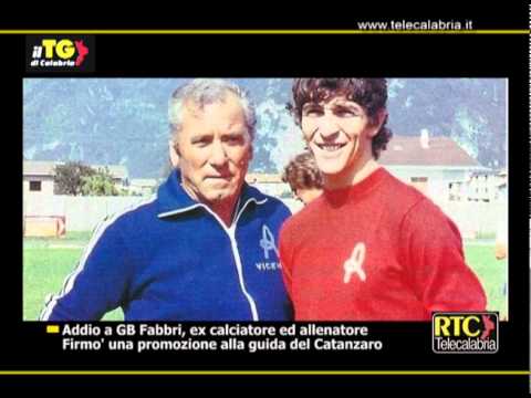 E' morto Giovan Battista Fabbri, una promozione alla guida del Catanzaro RTC TELECALABRIA