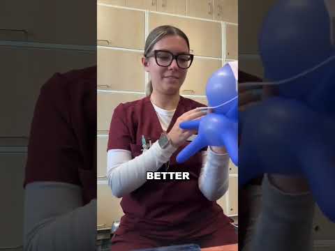 This Dentist Made An Inflated Glove Puppet