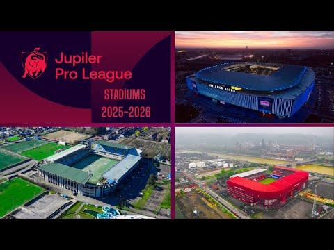 JUPILER PRO LEAGUE 2025 / 2026 STADIUMS