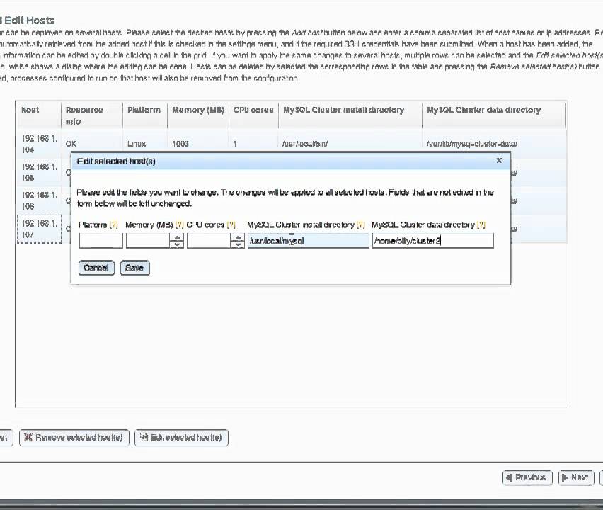 MySQL Cluster Auto-Installer Tutorial
