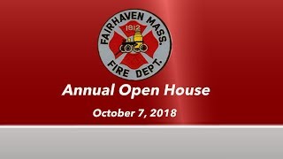 Fire Department Open House 2018