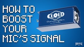 Video thumbnail for Cloudlifter Mic Activator Review and Demo by Podcastage