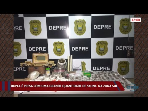 Dupla é presa com grande quantidade de Skunk na zona sul de Teresina 26 02 2021