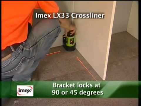 ▶ IMEX LX33   3 Line Laser   www.betontools.com.au