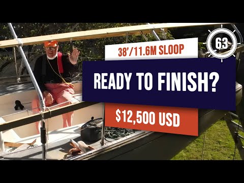 $12,500 Classic Sailboat For Sale - An S&S Classic - EP 63 #sailboatforsale #sailboattour