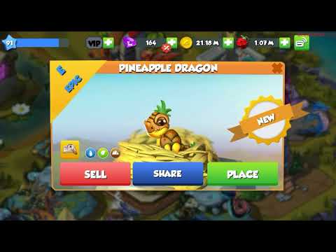 DRAGON MANIA LEGENDS - GOT THE PINEAPPLE DRAGON