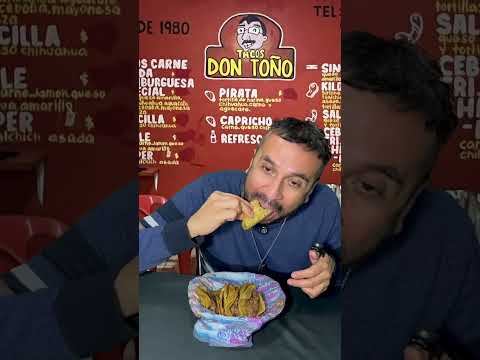 Los tacos de la colonia Terminal en Mty Tacos Don Toño #asmr #mukbang
