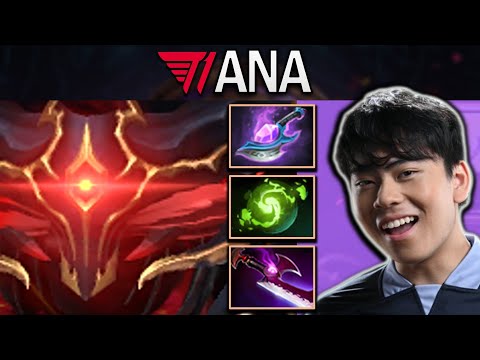 Shadow Fiend Dota 2 Gameplay T1.Ana with Arcane Blink and Refresher