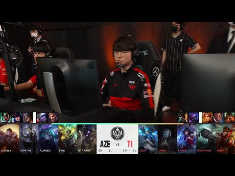 【2022季中冠軍賽】小組賽 第二天 AZE vs T1