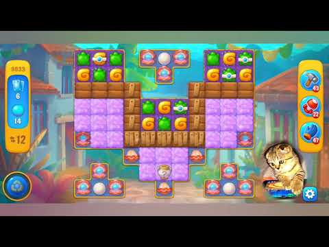 Fishdom 2022, no Boosters,   9833   level  -  прохождение без бустеров,   9833  уровень.