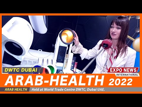 ARAB HEALTH 2022 Dubai ZEPTER international  HyperLight EyeWear Bioptron Hyperlight Therapy EXPONEWS