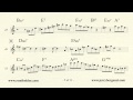 Remi Bolduc transcription : Jerry Bergonzi solo on Dream Step