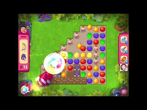 ⛔️Gardenscapes Challenge Level 10935.  (Used Magic Hat boosters & bombs, 1 rainbow blast)