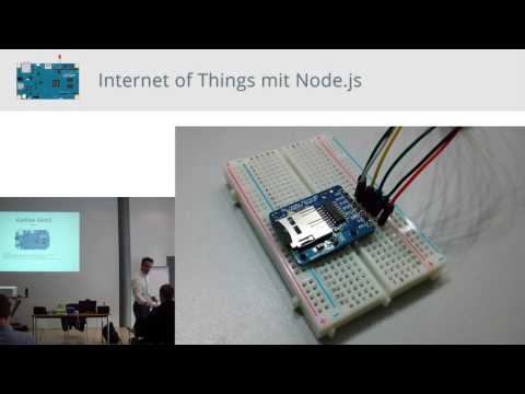 Entwicklertag 2015: Internet of Things mit Node.js und dem Grove Starter Kit