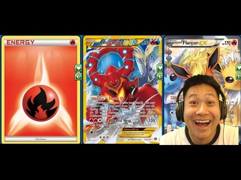 Steam Up Volcanion Ex Deck, Lethal Fire Combos, 1 Hit KO Power Up Damage