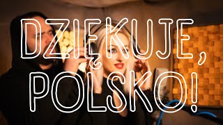 Kadr z teledysku Дякую, Польща (Dziękuje, Polsko) (Dyakuyu, Polʹshcha (Dziękuje, Polsko)) tekst piosenki Karyna Antonenko