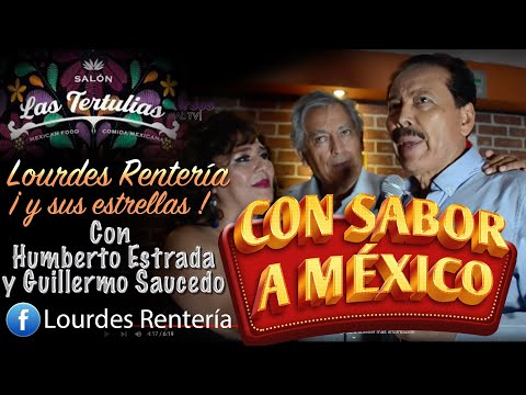 LOUDES RENTERÍA Y SUS ESTRELLAS CON HUMBERTO ESTRADA Y GUILLERMO SAUCEDO  EN EL SALÓN"LAS TERTULIAS"