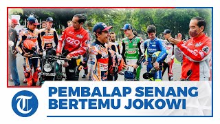 Pebalap MotoGP Senang Bertemu Jokowi, Marquez: Bapak Presiden Menerima Kunjungan Kami dengan Baik