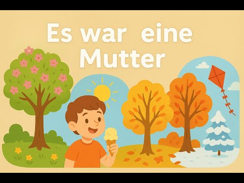 🎶Kinderlieder Hop Hop🎶 - 🌸Es war eine Mutter🌸 - deutsch