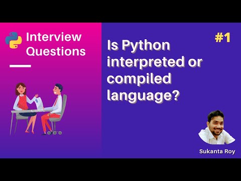 Is Python Compiled Or Interpreted Language Python Interview Questions 1