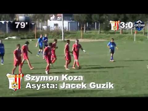 Szymon Koza 3:0 (79') 12 kolejka: Płomień - Korzenna