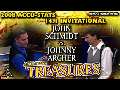 EPIC 14.1: John SCHMIDT vs Johnny ARCHER - 2008 ACCU-STATS 14.1 INVITATIONAL