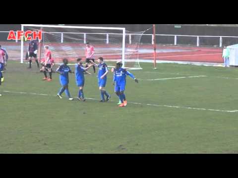 AFC Hornchurch 1 Aveley 2 (12 Mar 16) -  Dunn goal