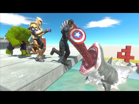 Challenge Jumping Over The Aquatics - Animal Revolt Battle Simulator