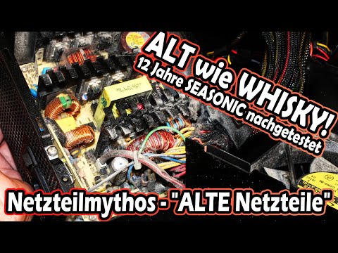 Netzteil-Mythen 👻 Seasonic ATX Netzteil aus der IT-Steinzeit im Belastungstest 😱 - Ob DAS gut geht?