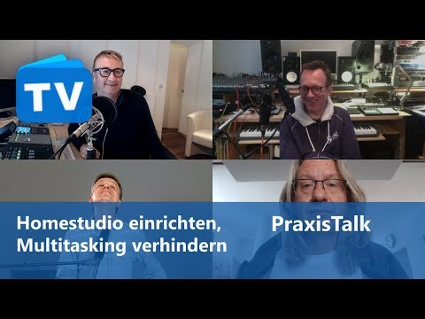 Homestudio einrichten - Multitasking verhindern bei Mixing und Recording - PraxisTalk