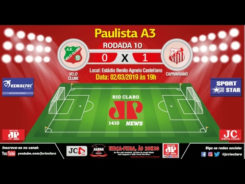 Transmissão Esportiva - Velo Clube X Capivariano