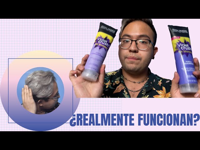 Vídeo relacionado con JOHN FRIEDA - Champú Violet Crush Intenso 250 ml, Elimina los Reflejos Amarillentos, Matizador y Tonificador Uniforme del Cabello Rubio Teñido o Natural