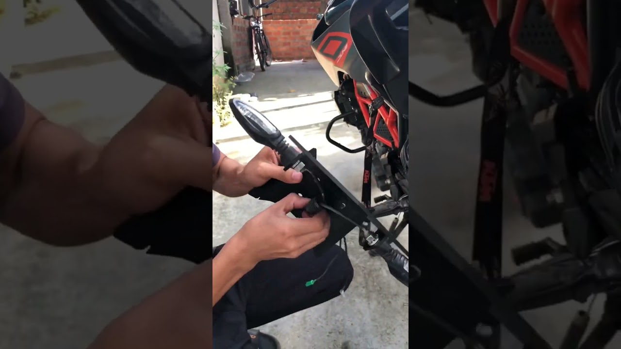 Duke tail tidy installation part- 3 ❣️|| duke 250 bs6 || support for 1k guys || #blaze || #shorts ||