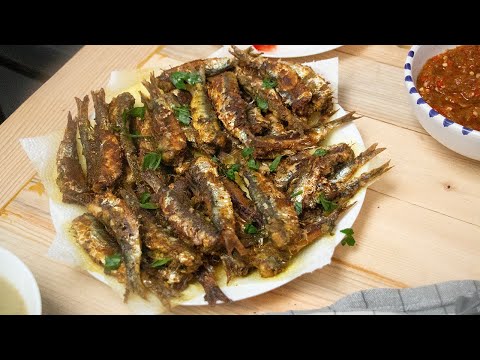 SARDINES FRITES ET SA MARINADE 🐟| FACILE ET RAPIDE