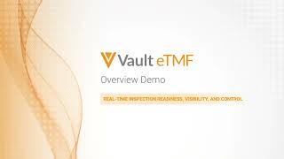 Vault eTMF Product Demo