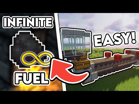Minecraft 1.20+ Infinite Fuel Super Smelter - Easy and Efficient! 🔥