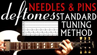 Deftones Needles And Pins Standard Tuning Method Guitar Lesson / Guitar Tabs / Guitar Chords / Cover