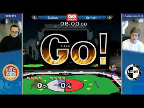 GG Bergen FredagsSmash VI - Losers Round 3 - Zarinax vs Schvein