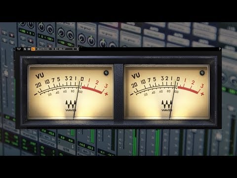 Presenting the Waves VU Meter Plugin