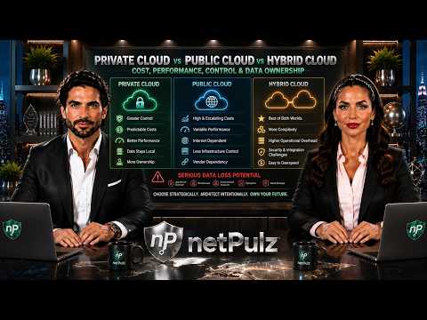 Private Cloud vs Public Cloud vs Hybrid Cloud | Cost, Performance, Control & Data Ownership